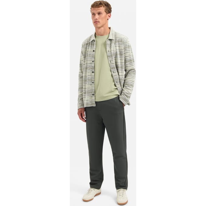 No Excess T-shirt Crewneck Peached Light Moss Größe: M | Basic T-Shirts Outlet | Herren | Orange