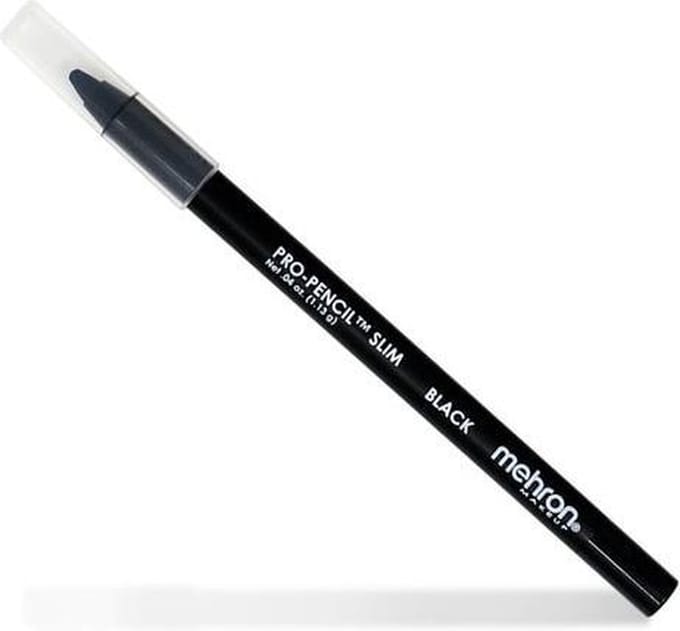 Mehron - ProPencil Slim Makeup Potlood - zwart