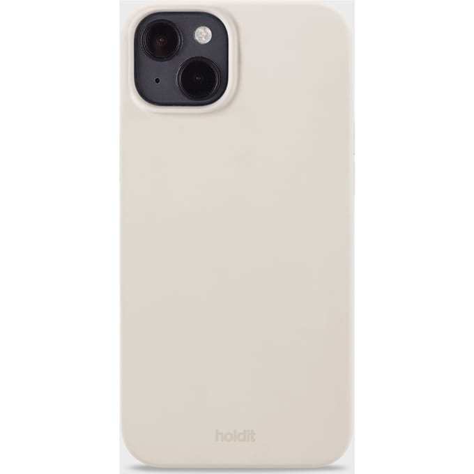 Phone Case Silicone Light Beige iPhone 14 Plus