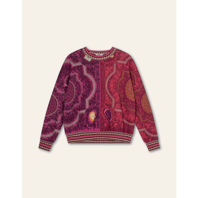 Oilily Helene Sweater- maatL Beet Rood