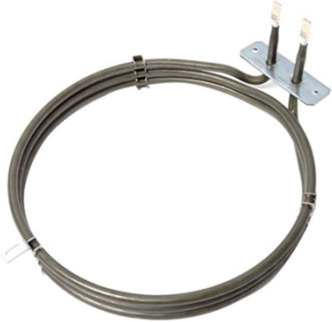 Verwarmingselement - Ovenonderdeel - Oven Reparatie - 2300 Watt Vermogen - 215mm Hoogte - Metaal