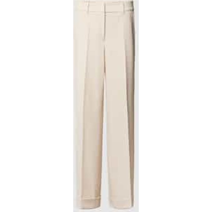 Broek met persplooien, model 'GRACE'
