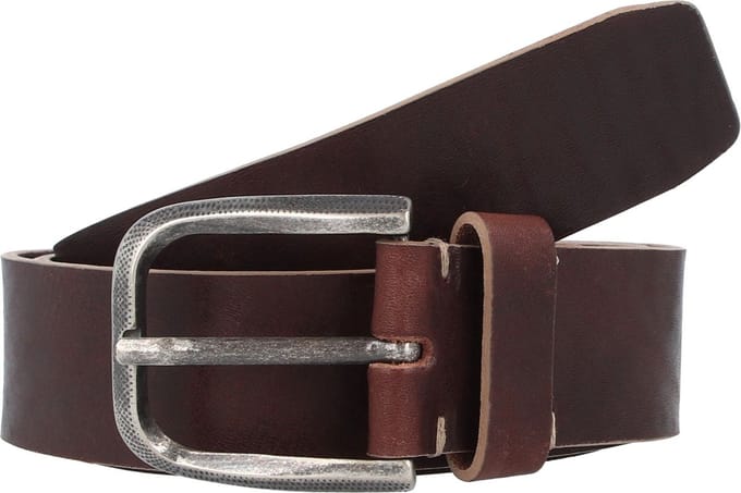 LLOYD Leren Riem Belt 4.0 W110 Brown Donkerbruin