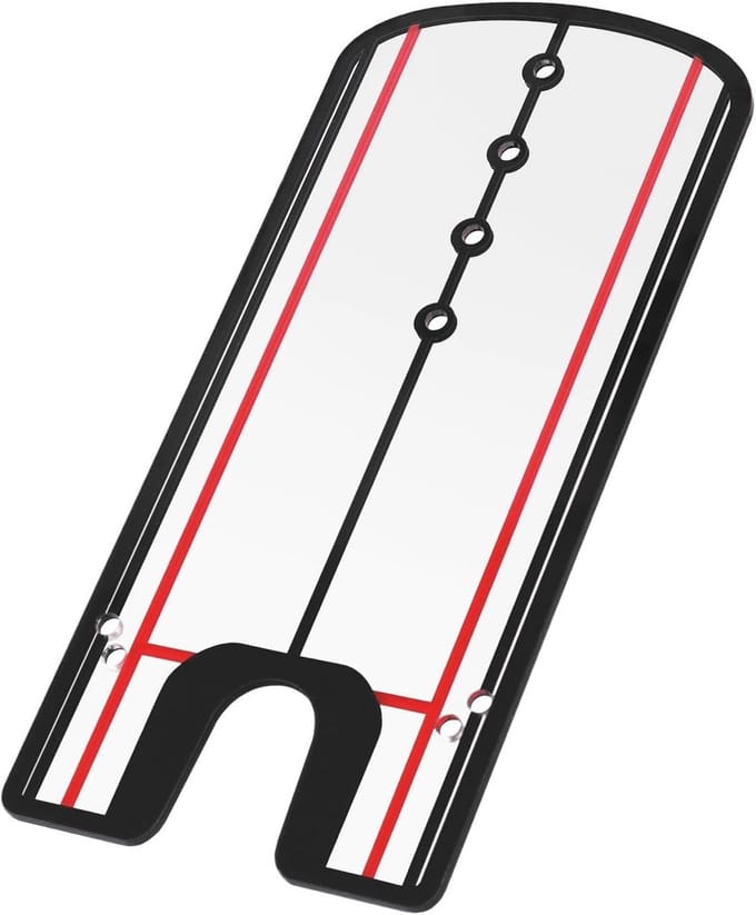 Draagbare Golf Putting Alignment Mirror - Verbeter Uw Putting Setup