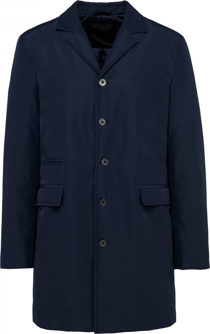 Kariban Premium Gestructureerde trenchcoat voor heren PK602 - Deep Navy - S