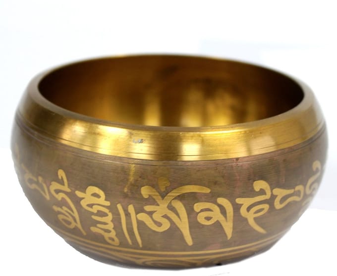 Klankschaal - Boeddha - Large - 11x6cm