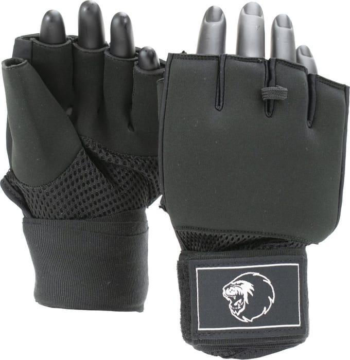 Super Pro Combat Gear Mexican Wrap Binnenhandschoenen Zwart/Wit Medium