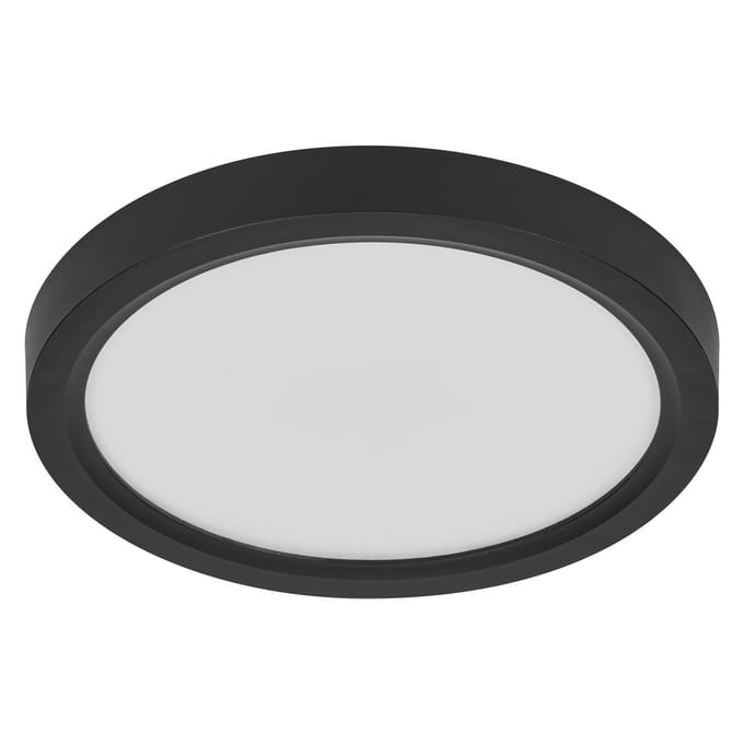 OSRAM ORBIS Quickfix 320mm LED Plafondlamp, 24W, 3000K warm wit, 2500lm, Click-DIM, Zwart, Kunststof/Metaal