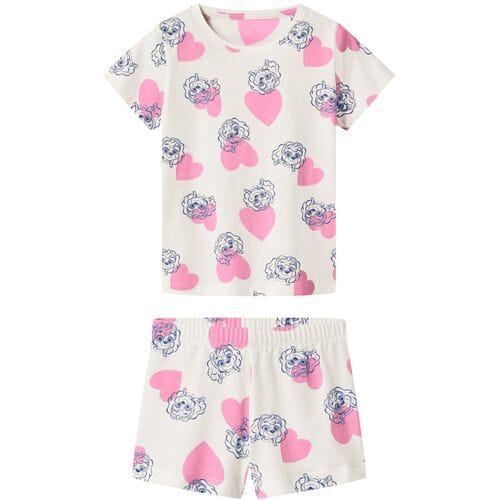 lupilu Kinder pyjama (Wit/lichtroze, 98/104)