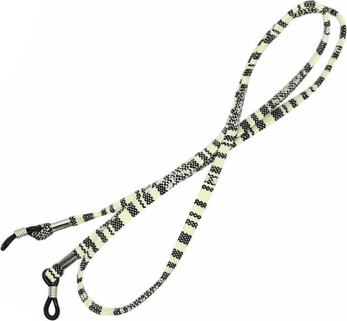 Fako Bijoux® - Brillenkoord - Inka - 70cm - Zwart/Wit