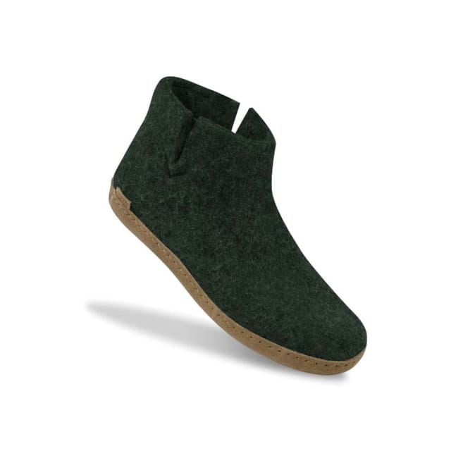 Glerups Low boot leather sole g 09-forest