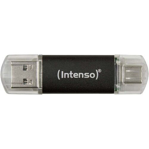 Intenso Twist Line USB-stick 32 GB Antraciet 3539480 USB-A, USB-C, USB-A 3.2 Gen 1