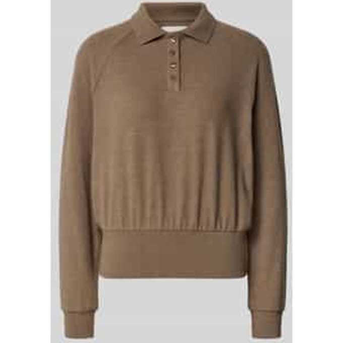 Gebreide pullover met polokraag, model 'Geigi'