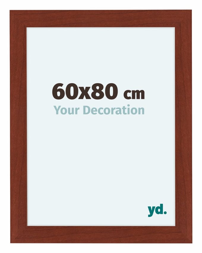 Your Decoration - Fotolijst 60x80 cm - MDF - Kersen - Como