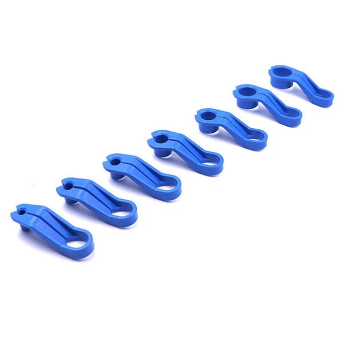 7PCS Car Auto AC Fuel Line Disconnect Tool Set blauw