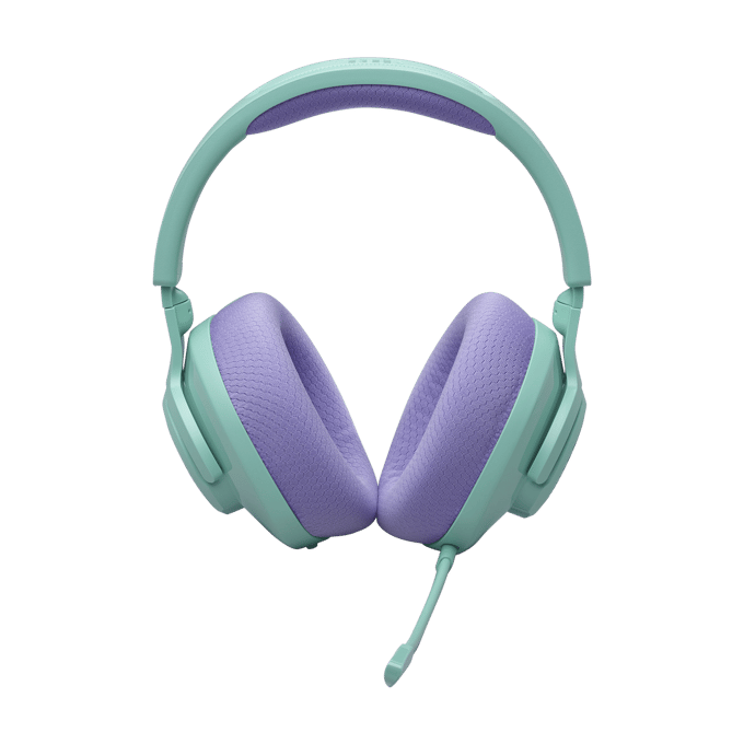 JBL Quantum 360 - Draadloze Gaming Headset - Over-ear - Surround Sound - Afneembare Microfoon - Blauw