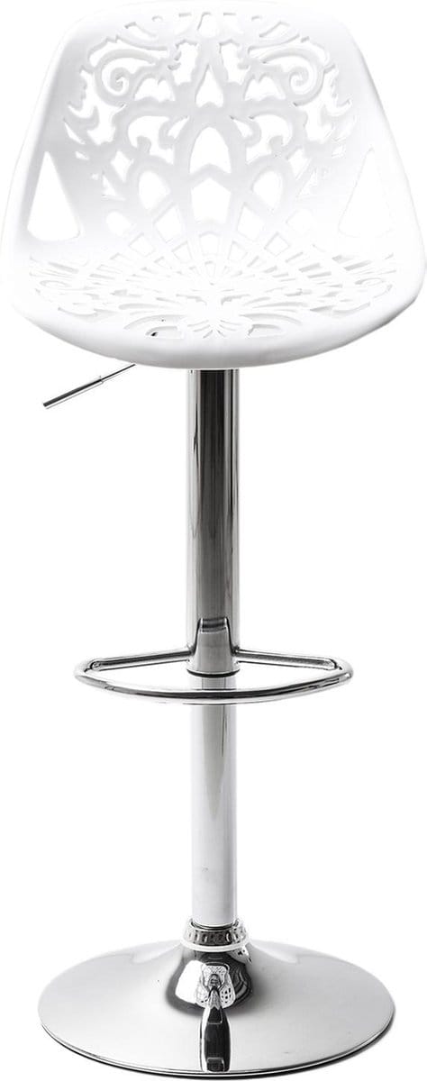 Barstoel Ornament Wit 85x44,5x50