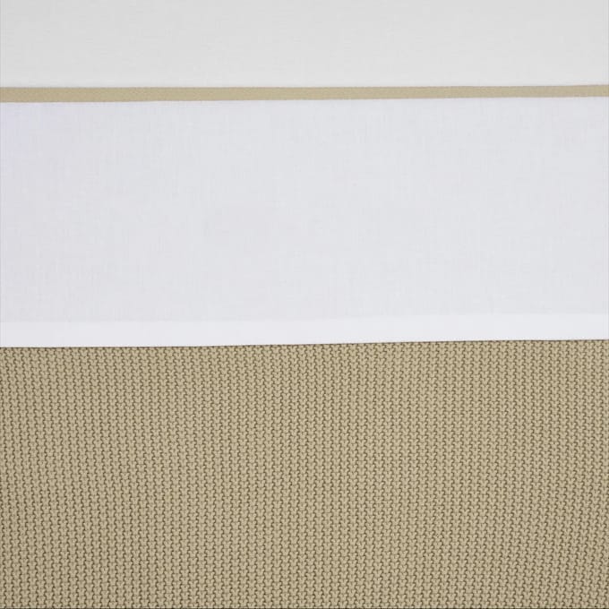 Meyco Baby Bies ledikant laken - sand - 100x150cm - 0.3 TOG