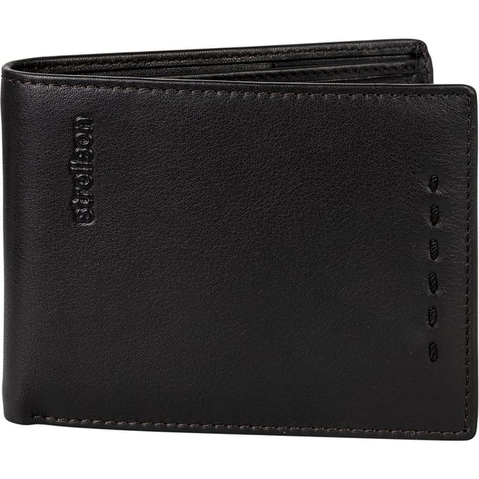 strellson Leren portemonnee Oxford Circus Billfold H7 Wallet Dark Brown donkerbruin