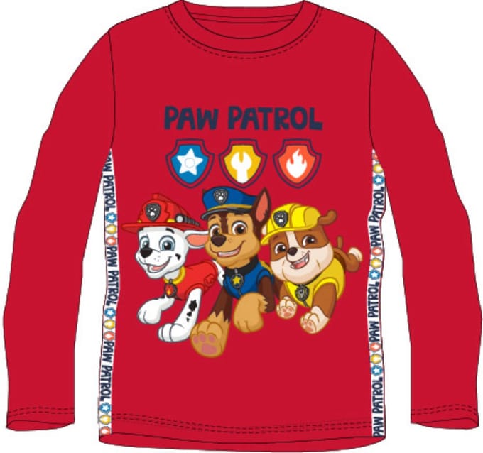 PAW Patrol Shirt - Rood - Katoen - Maat 128