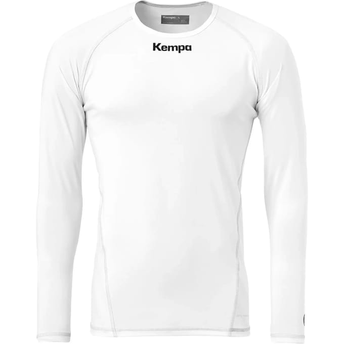 Kempa Attitude LS  Sportshirt performance - Maat 128  - Unisex - wit