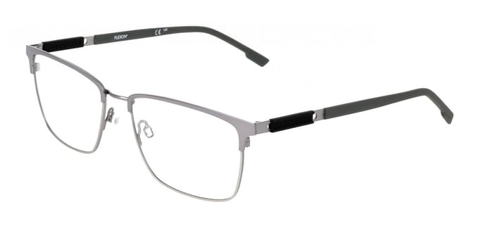 Flexon FLEXON E1161 Matte gunmetal 55/17/145 MAN Brilmonturen