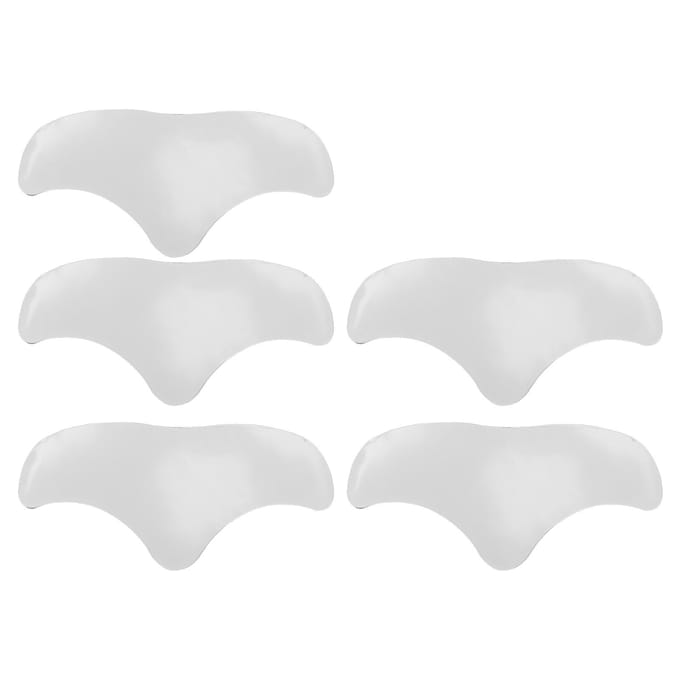 5 pièces Patchs Anti-Rides Frontaux 5g Éliminent les Ridules Hydratants Raffermissants Peau Patchs de Beauté white