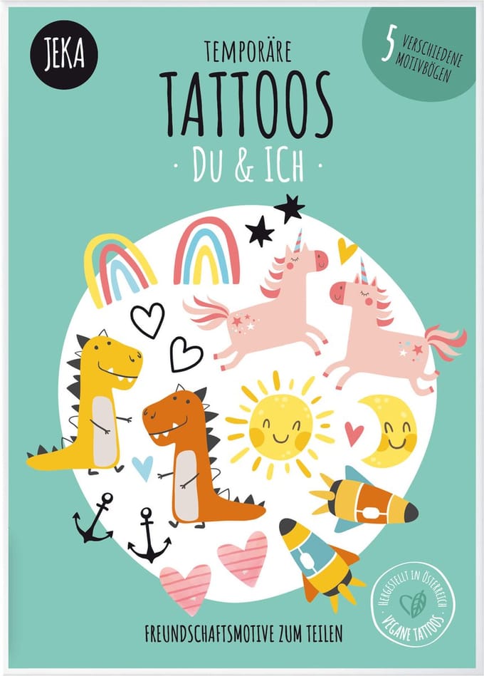 Kindertattoo set jij en ik - JEKA