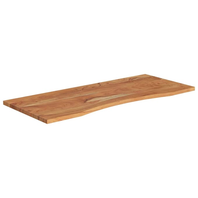 vidaXL - Bureaublad - rechthoekig - 110x50x2,5 - cm - massief - acaciahout