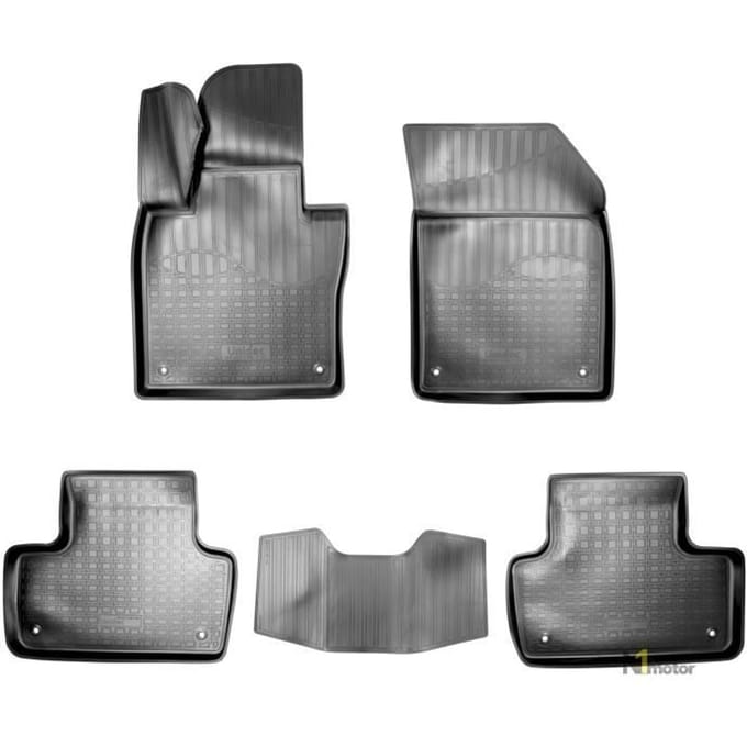 Tapis De Sol En Caoutchouc TPE - NORM Liners - Volvo XC60 - Antidérapant - Résistant - Facile à nettoyer