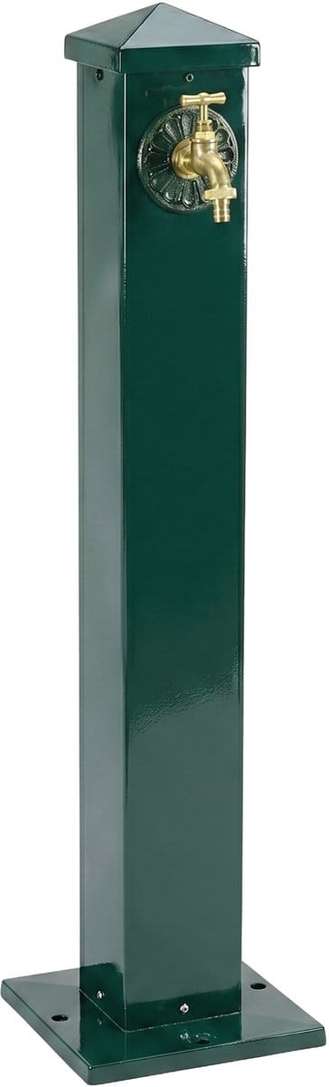Waterzuil - 91 cm - met kraan - groen