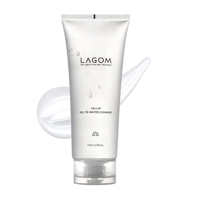 LAGOM Cellup Gel to Water Cleanser Dubbel Set (170 ml × 2) white