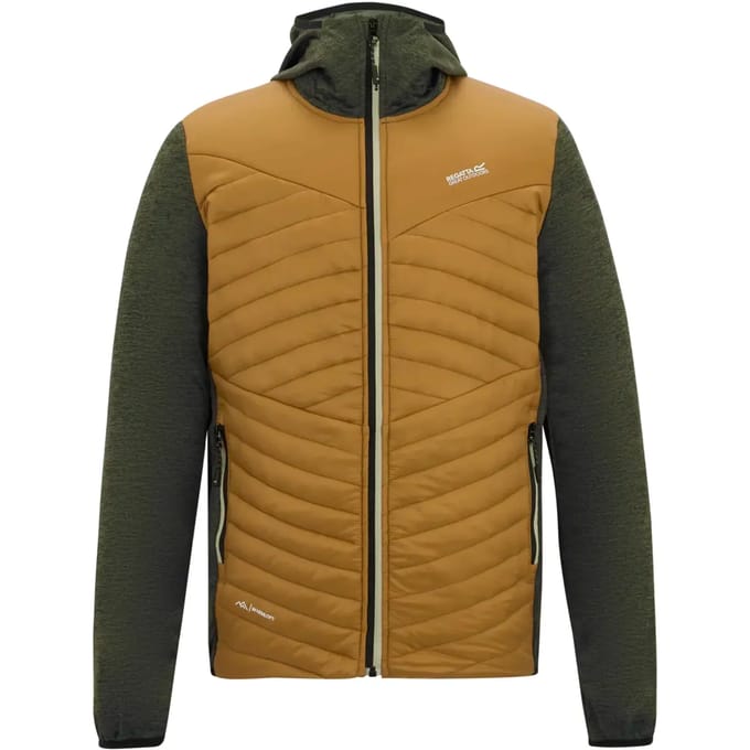 Heren Andreson Marl Hybrid gewatteerde jas