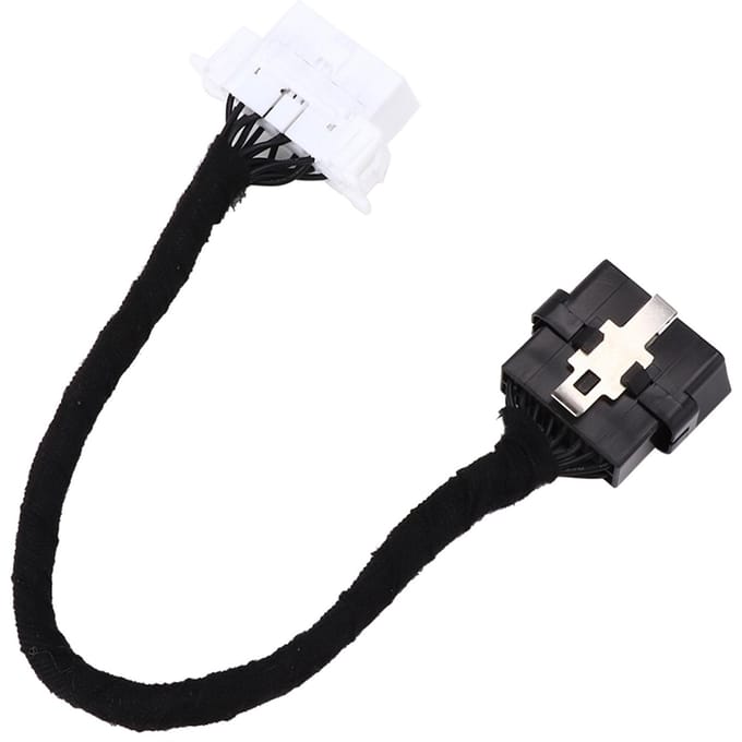 OBD2 11 Interface Flanelle Fil Électronique Câble d'Extension OBD 16 Broches black
