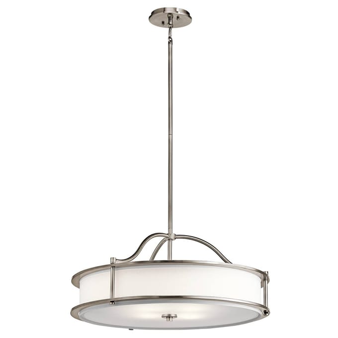Moderne Hanglamp - Steady Lighting - Metaal - Modern - E27 - L: 61cm - Voor Binnen - Woonkamer - Eetkamer - Blauw