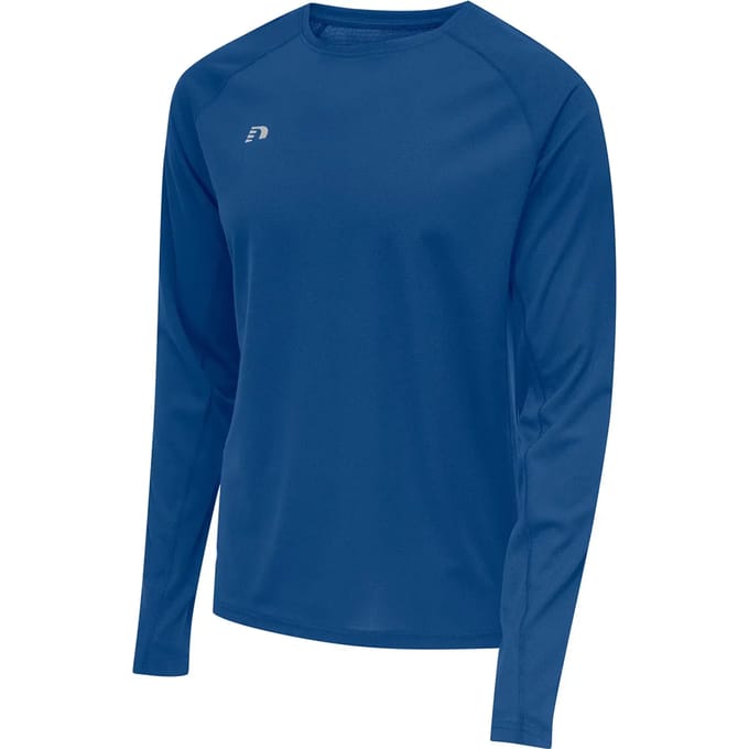 Newline Core Running LS Shirt Heren - blauw - maat S
