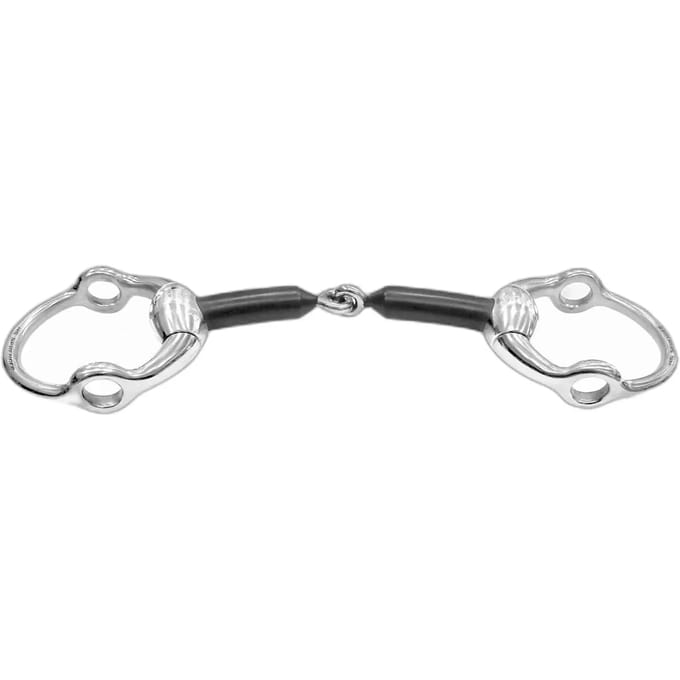 Sprenger Eggbutt Gag bit stainless steel/hard carbon 13,5