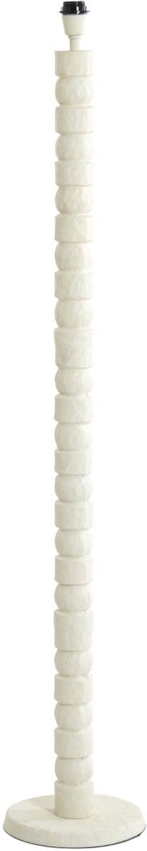 Light & Living Vloerlamp Akti 146cm - Crème (excl. kap)