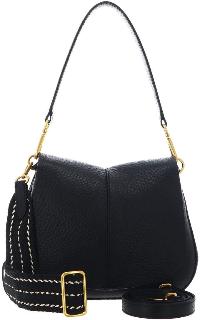 GIANNI CHIARINI schoudertas Helena Round Shoulder Bag Nero zwart
