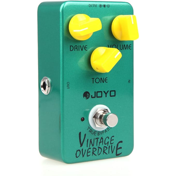 Joyo JF-01 Vintage overdrive gitaareffectpedaal True Bypass blue