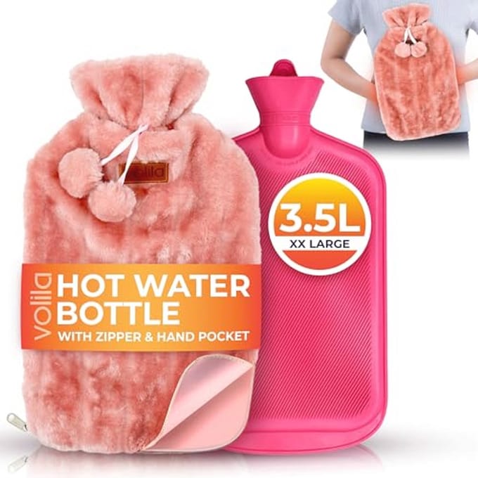 Huggable Warmwaterkruik 3.5L - Comfort en Veiligheid