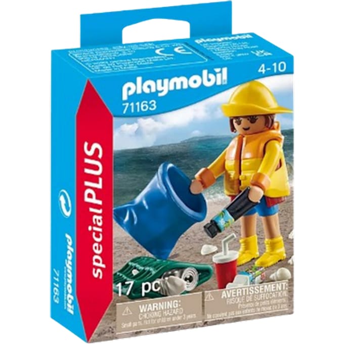Playmobil Special Plus Milieubeschermer Strandopruimer – 71163