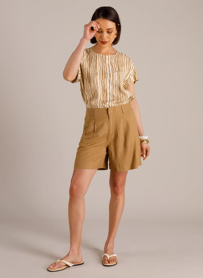 YEST YESTmia Bottoms - Summer Taupe - maat 42