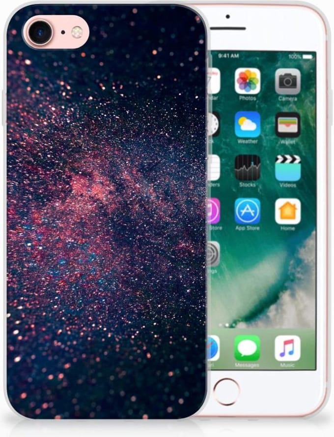 iPhone SE 2022 | SE 2020 | 8 | 7 TPU Hoesje Stars