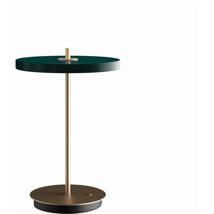UMAGE LED tafellamp Asteria Move bosgroen/messing 31cm