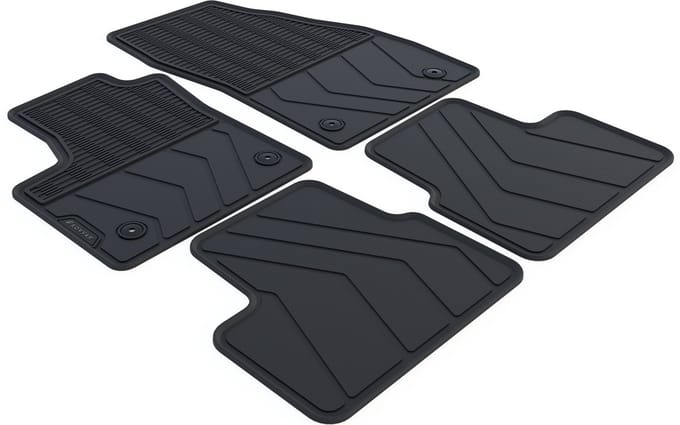 Rubber Automatten geschikt voor Opel Meriva B - Bouwjaar: 2010-2017 - Originele pasvorm - 4-delig