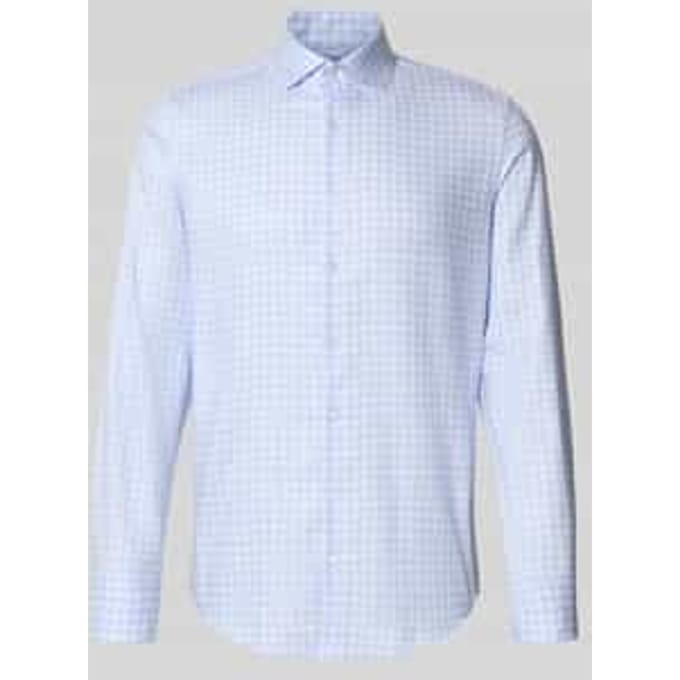 Regular fit vrijetijdsoverhemd met kentkraag, model 'New'