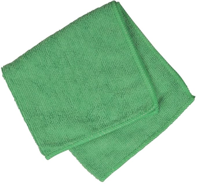 Microvezeldoek soft groen 40x40cm
