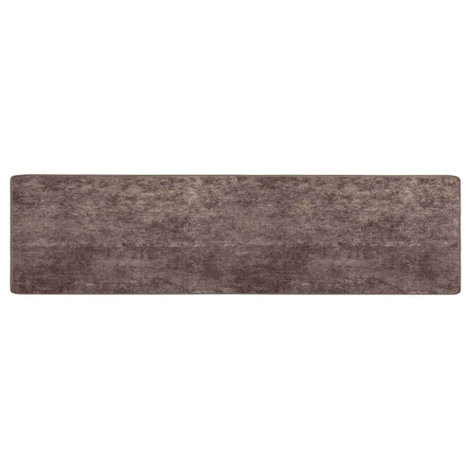 vidaXL - Tapijt - Runner - MARSA - Grijs - 100 - x - 400 - cm - Polyester - en - PVC