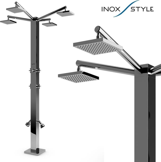 RVS Douche Tecno Cube 100 4B 2L EVO S